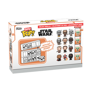 Funko Bitty POP! Mandalorien 4-Pack – Le Mandalorien, Kuiil, Jawa + Mystère