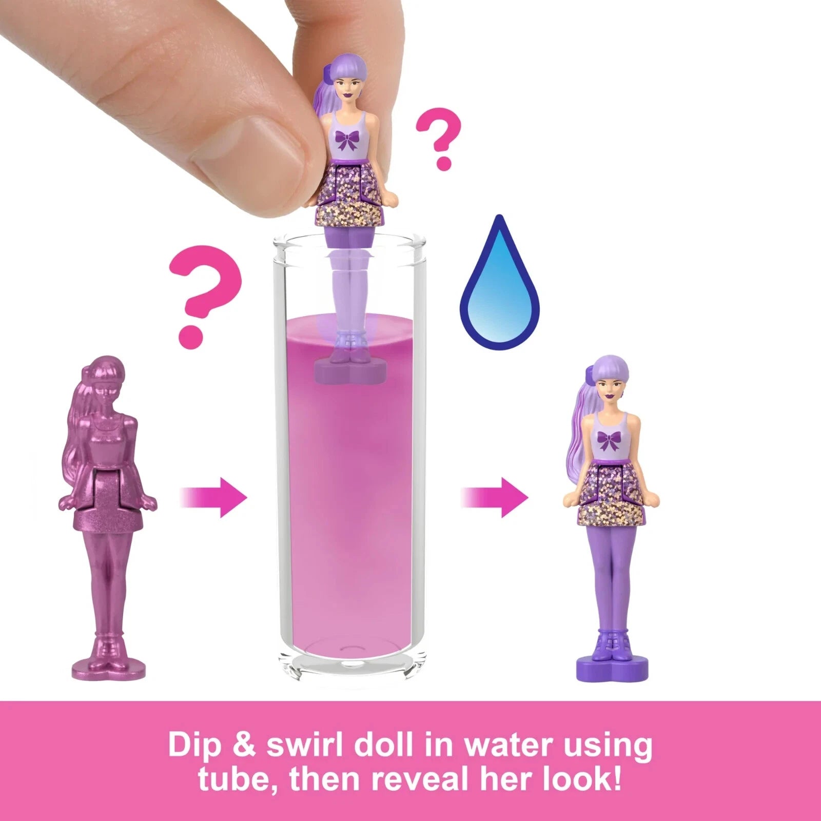 Mini BarbieLand Colour Reveal Dolls with Surprise Reveal image 3