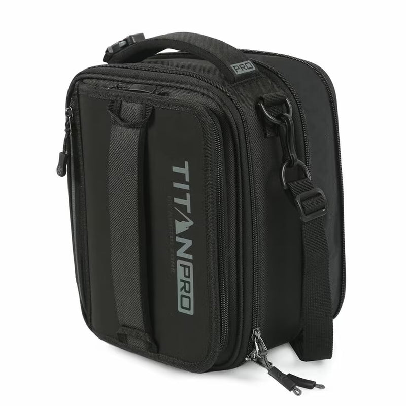 Titan Pro Expandable Fridge Cold Lunch Box in Black