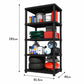 IRIS OHYAMA 5-Tier 191 X 91.5 X 45 Cm Utility Storage Rack