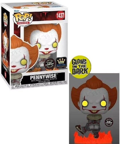 Funko Pop! IT Dancing Pennywise Glow CHASE Limited Edition image 0