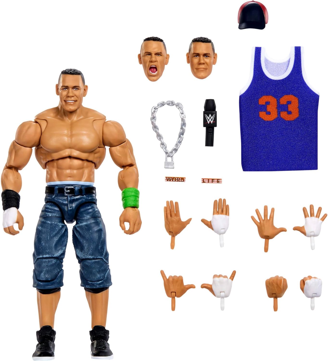 Mattel WWE Ultimate Edition John Cena 6-inch Action Figure image 1