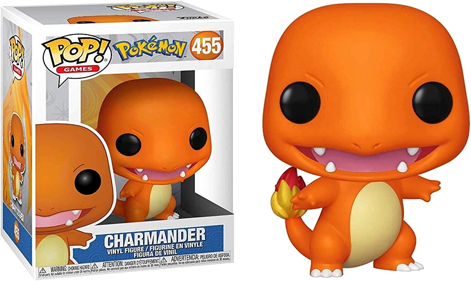 Funko Pop! Vinyl Games Pokemon Charmander #455 image 0