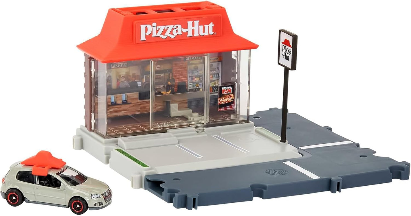 Matchbox Action Drivers Pizza Hut Playset image 0