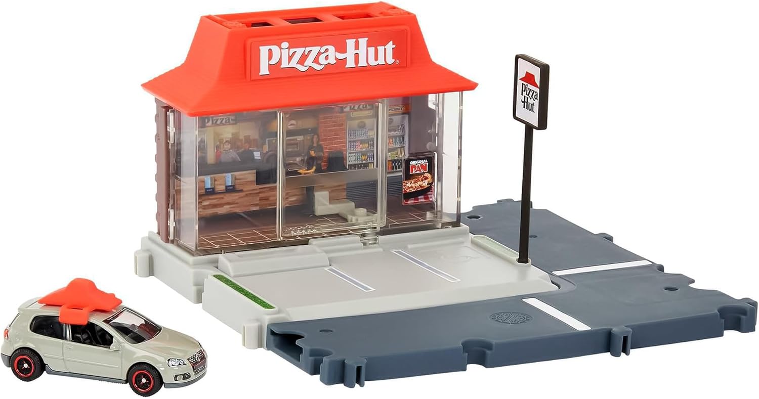 Matchbox Action Drivers Pizza Hut Playset image 0