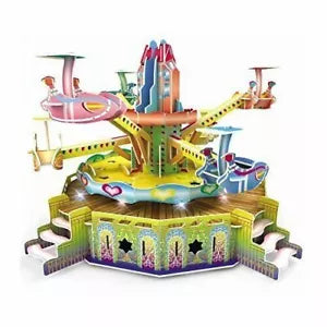3-D Puzzle Building Set Aerojet W/Lights, Sound image 2