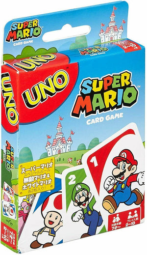 UNO Super Mario Card Game Animated Character Cards image 0