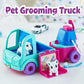 Scribble Scrubbie Pets Grooming Truck, Toy Pet Playset, Gift for Kids, Age 3, 4, 5, 6