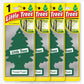 Lot de 24 désodorisants Little Trees, assortiment traditionnel