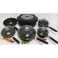 Batterie de cuisine antiadhésive Berghoff Eurocast, 11 pièces