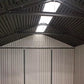 Lifetime 7ft x 7ft Outdoor Storage Shed Model 60042 | 7.18m³ | UV Protected | Lockable Doors | Ivory