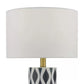 Lampe de table en céramique Weylin