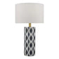 Lampe de table en céramique Weylin