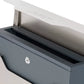 Boîte aux lettres à chargement par le haut Phoenix Estilo MB0123KS en acier inoxydable avec serrure à clé