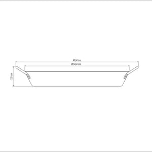 Tramontina Non-Stick Paella Pan, 34Cm