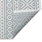 Concept Looms Jazz Blue Indoor Outdoor Rug,