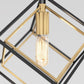 Artika Imperium 1-Pendant Light Fixture in Black & Gold