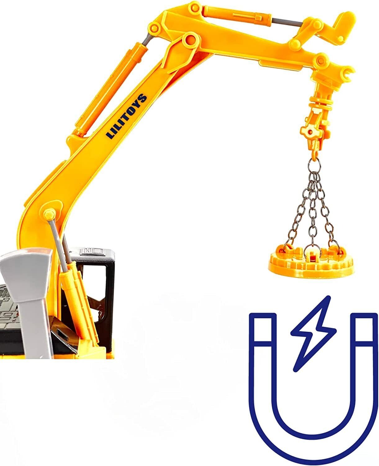 Big Daddy Tractor Excavator with Flatbed image 5