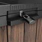 Keter Rosewood 4Ft 7" X 2Ft 8" (1.4 X 0.82M) 1,150 Litre Horizontal Storage Shed