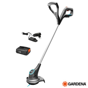 Gardena Smallcut Grass Trimmer with 18V (2.5Ah) Li-Ion Battery + Charger