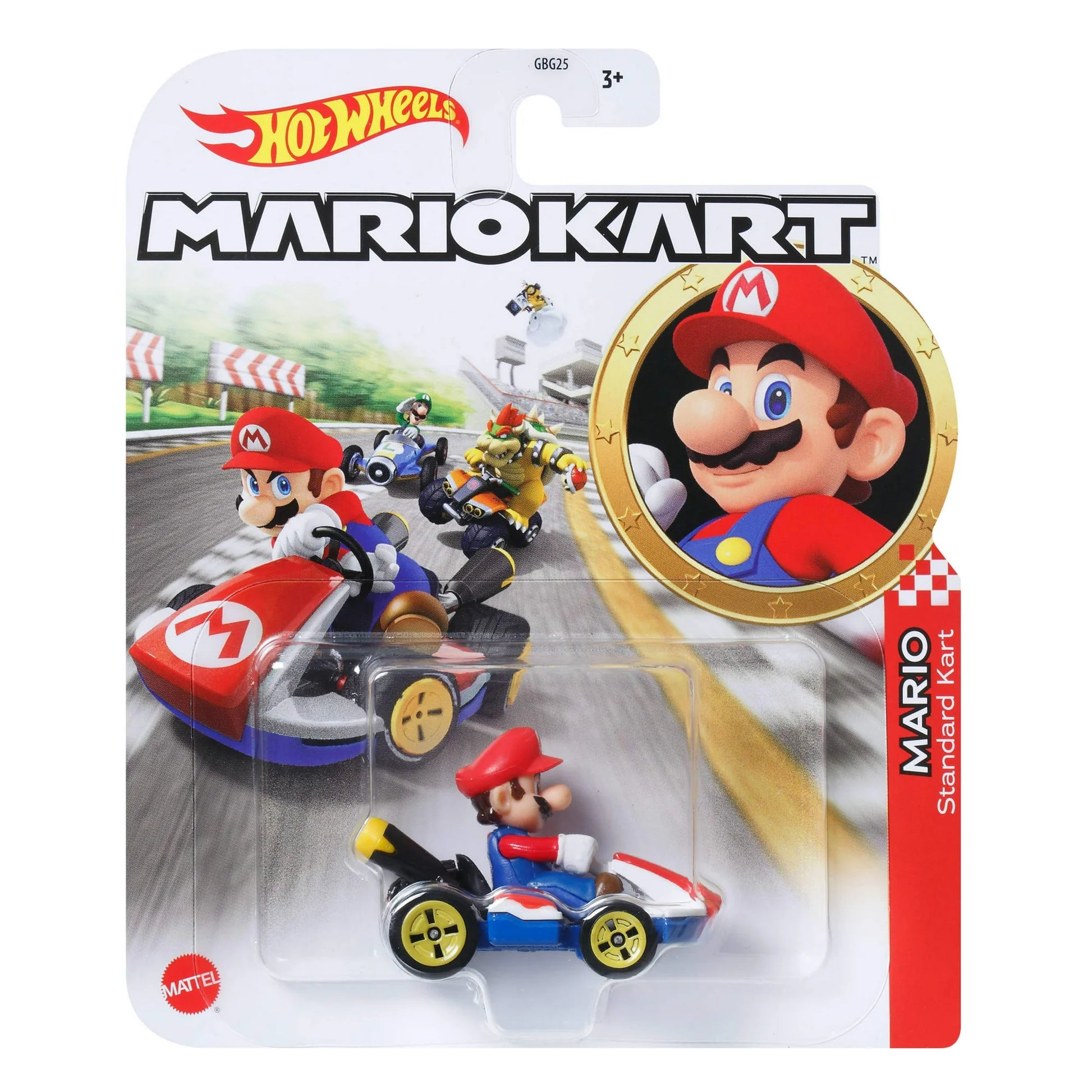 Hot Wheels Mario Kart Mario Standard Kart image 4