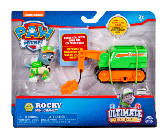PAW Patrol Ultimate Rescue Rocky Mini Crane image 1