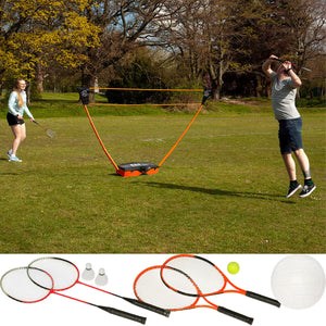 Sure Shot 3 in 1 Garden Set with Badminton, Tennis and Volleyball image 0