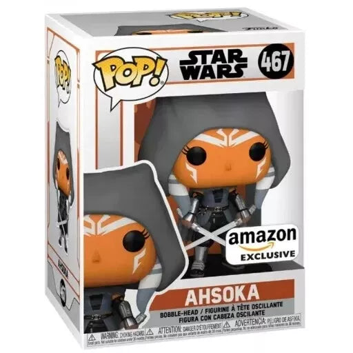 Funko Pop! Star Wars: The Mandalorian Hooded Ahsoka Amazon Exclusive image 2