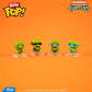 Funko Bitty POP! TMNT 4-Pack - Raphael, Donatello, Leonardo, + Mystery image 10