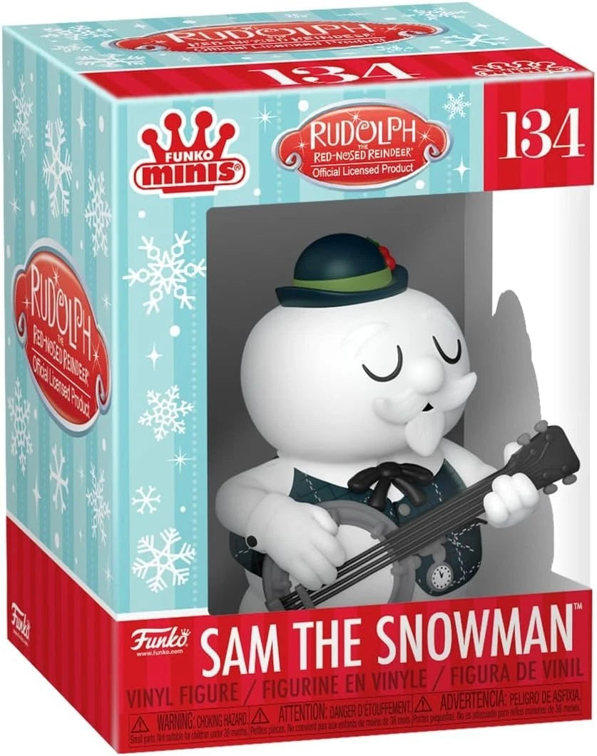 Funko Pop! Minis: Rudolph the Red-Nosed Reindeer: Christmas - Sam The Snowman image 0
