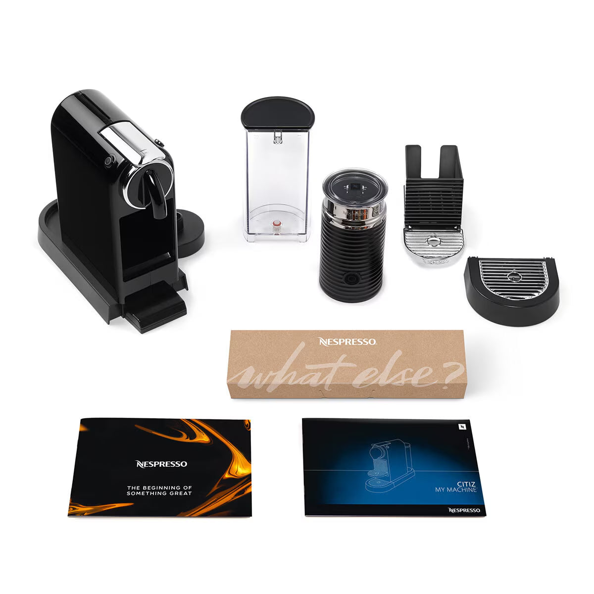 Nespresso by De'Longhi Citiz Capsule Coffee Machine & Aeroccino Milk Frother, Bl image 7