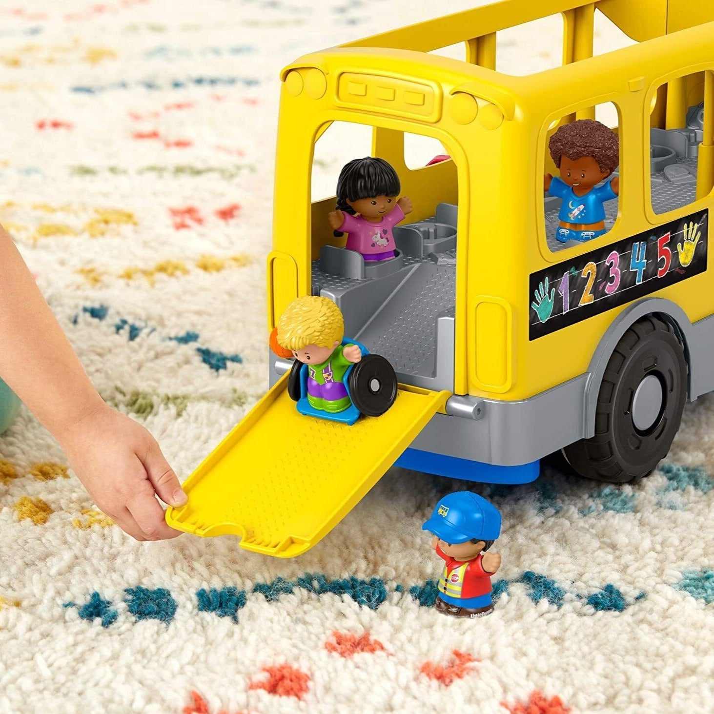 Fisher-Price Little People Big Pull Along School Bus image 3