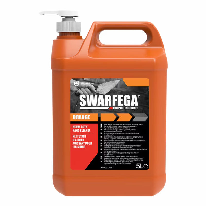 Swarfega Orange Scented Hand Cleanser, 5 Litre