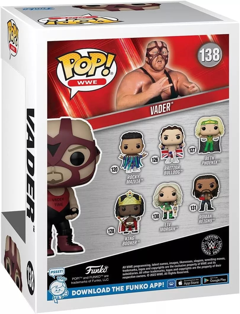 Funko Pop! WWE: 60th Anniversary - Vader image 3