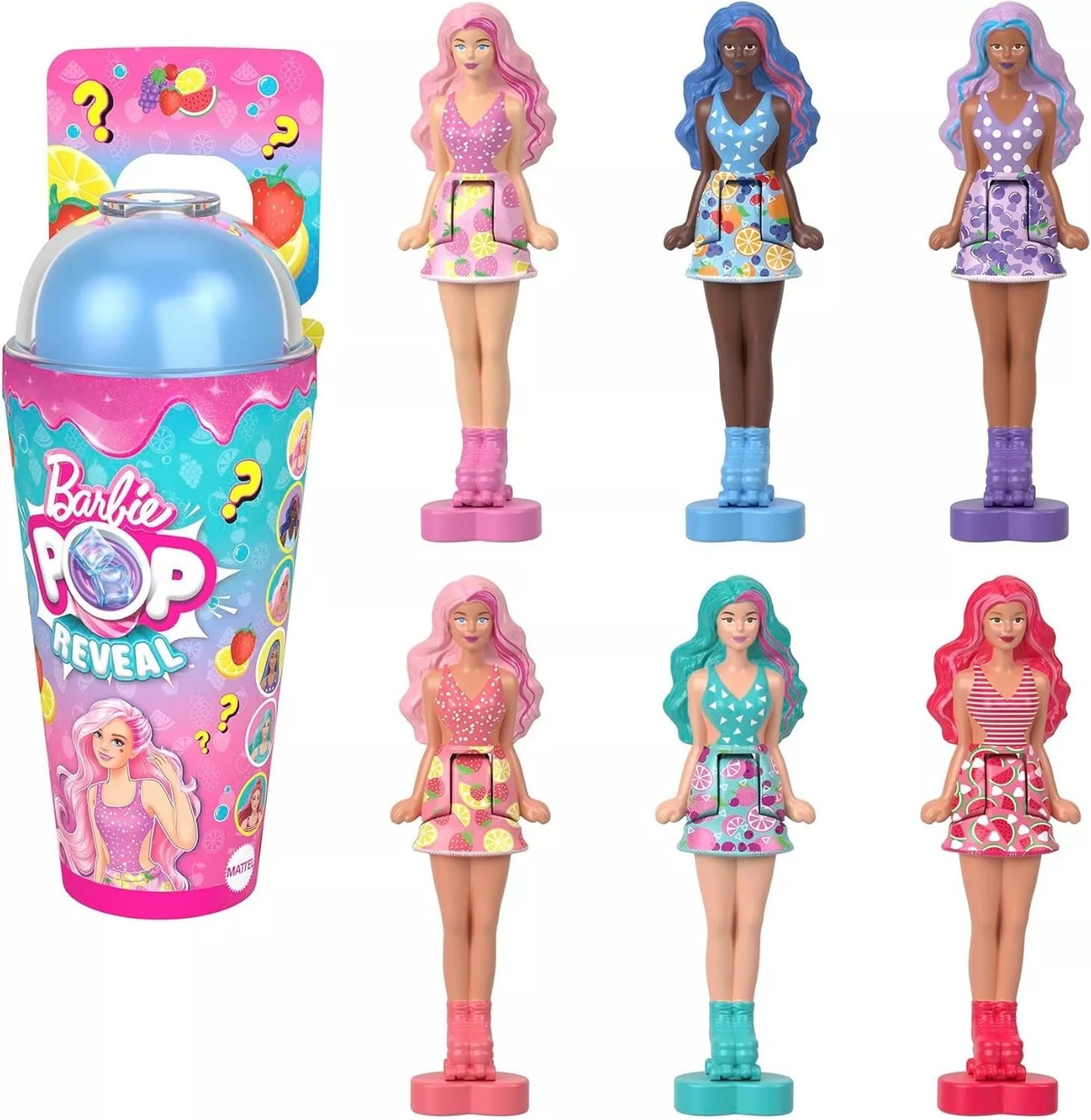 Mini BarbieLand Pop Dolls with Surprise Sensory Reveal image 0