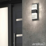 Artika Mazza Frosted Outdoor/Indoor LED Light in Black image 0