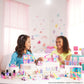 Mini coffret de jeu Barbie Land à collectionner avec une poupée de 3,8 cm et un bateau de rêve