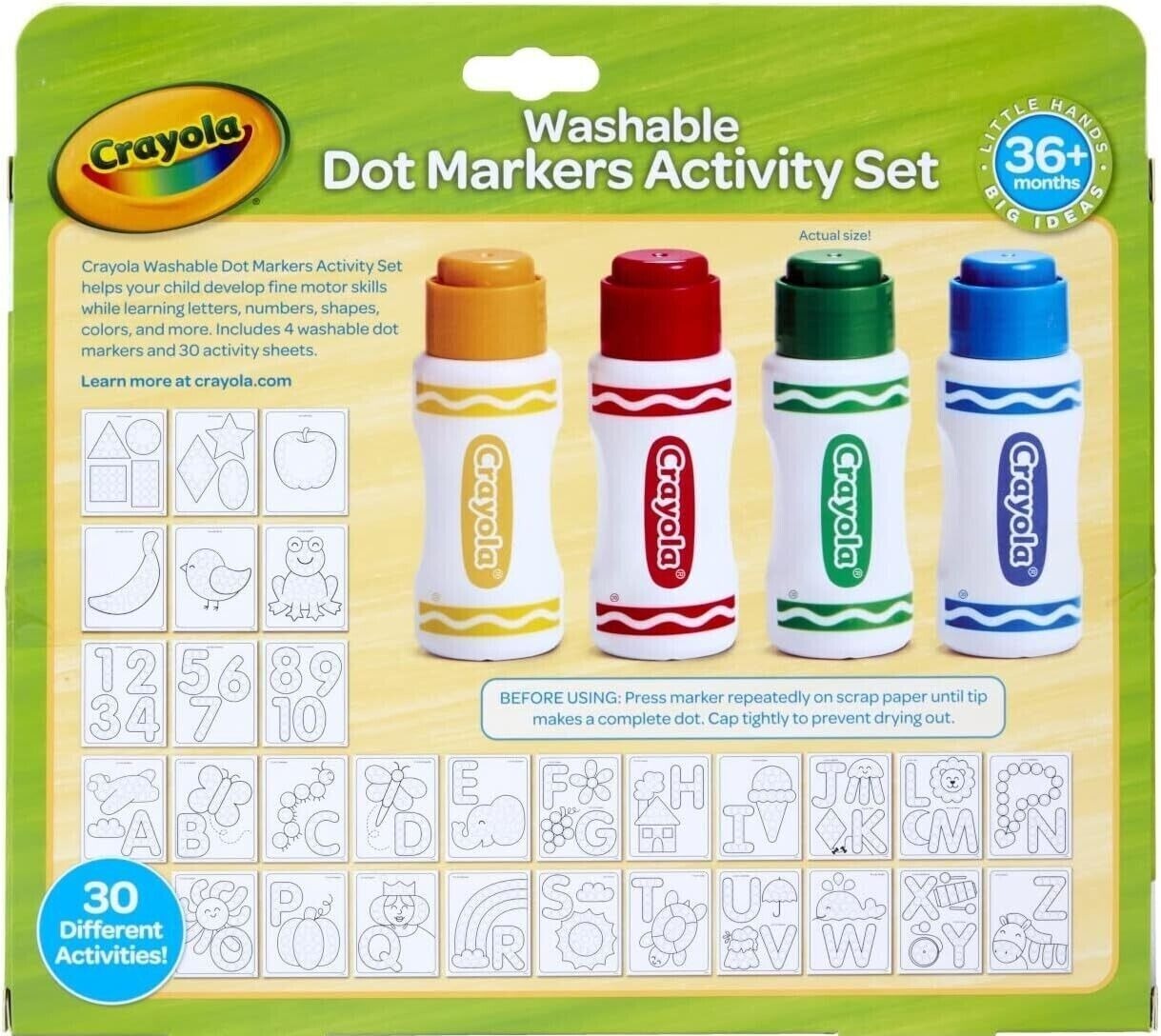 Crayola Washable Dot Markers Activity Set image 6