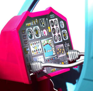 Barbie Helicopter with Spinning Rotors, 2-Seater Design with Seatbelts