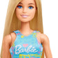 Barbie Fashionistas Chic Blonde – Robe et sandales élégantes