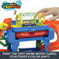 Coffret de jeu Hot Wheels City Tunnel de lavage de voitures à couleurs changeantes