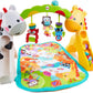 Tapis d'éveil Fisher-Price pour nouveau-nés et jeunes enfants avec musique et lumières