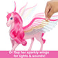 Barbie Une touche de magie Pégase rose avec chiot, jouets de cheval ailé