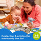 Coffret cadeau Bébé « Essayons le temps sur le ventre » avec jouets d'éveil