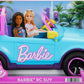 Hot Wheels Barbie RC SUV et autocollants, camion jouet à piles
