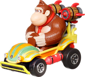 Hot Wheels The Super Mario Bros. Movie Jungle Kingdom 4-Pack | Mario, DK, Toad & Peach | 1:64 Scale | Ages 3+