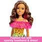 Poupée Barbie grand format aux cheveux bruns, 71 cm de haut
