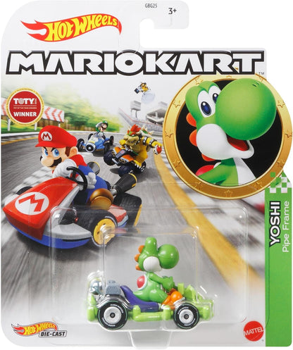 Cadre tubulaire Yoshi Mario Kart Hot Wheels