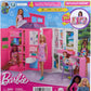 Maison de Barbie en escapade, maison de poupée avec 4 espaces de jeu