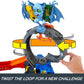 Coffret Hot Wheels City Bat Loop Attack inspiré de Netflix